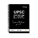 UPSC Answer Writing Notebook - Pack of 1 | Un-Ruled | 400 Pages | A4-29.7cm x 21.0 cm