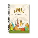Best Spiral Notebook - Pack of 1 | Single Line | 400 Pages | A4-29.7cm x 21.0cm