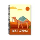Best Spiral Notebook - Pack of 1 | Ruled Pages | 600 Pages | A4-29.7cm x 21.0cm