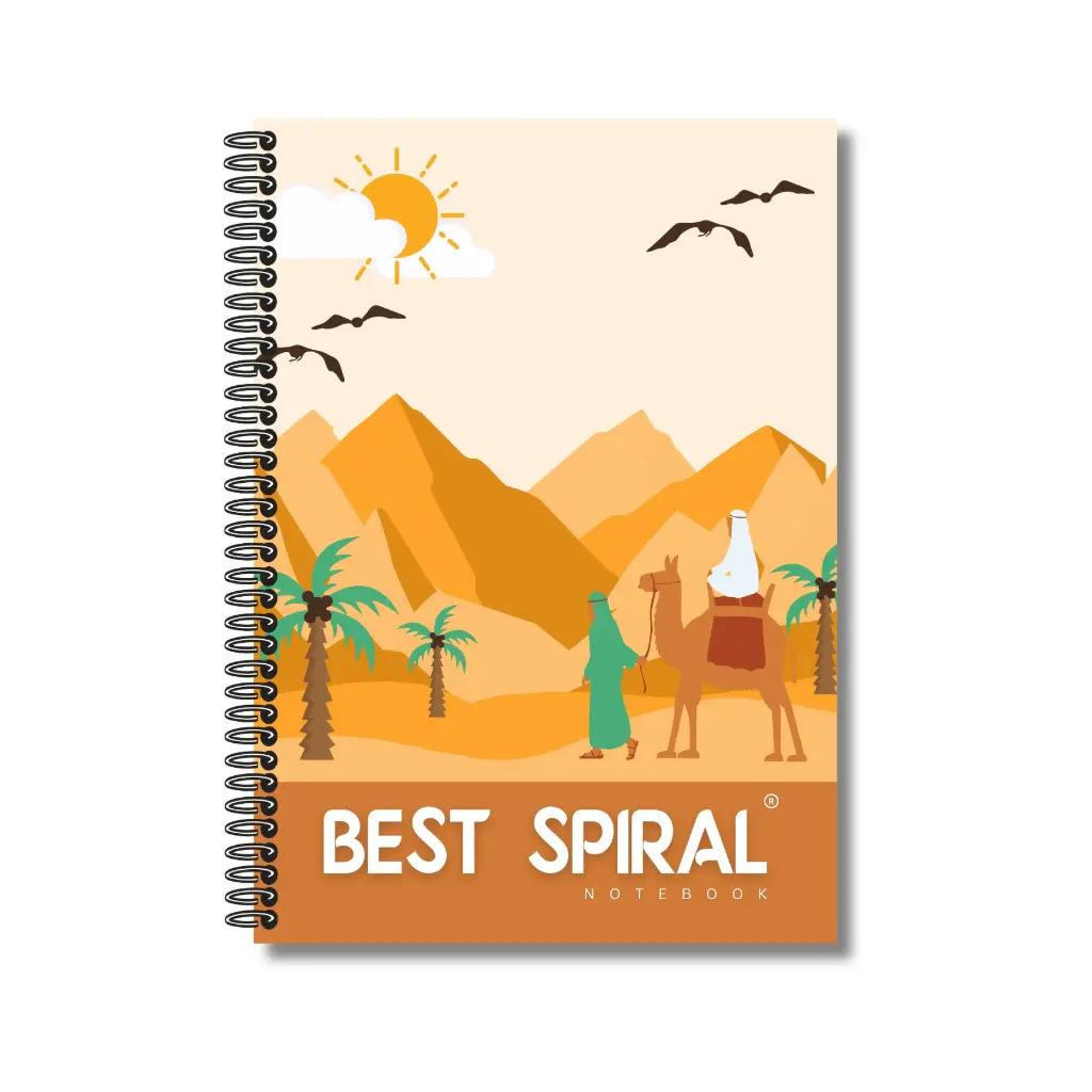 Best Spiral Notebook - Pack of 1 | Single Line | 500 Pages | A4-29.7cm x 21.0cm