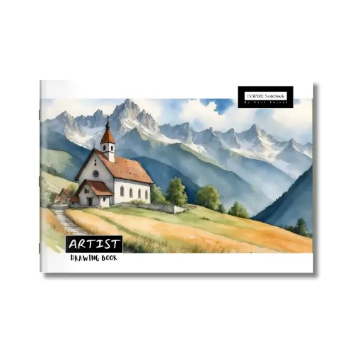 Inspire Drawing Book - Unruled, 44 Pages, 210 mm x 297 mm - Pack Of 1