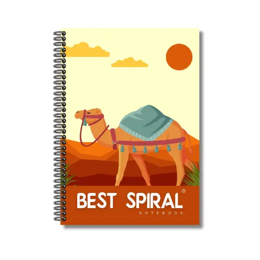 Best Spiral Notebook - Pack of 1 | Ruled Pages | 600 Pages | A4-29.7cm x 21.0cm