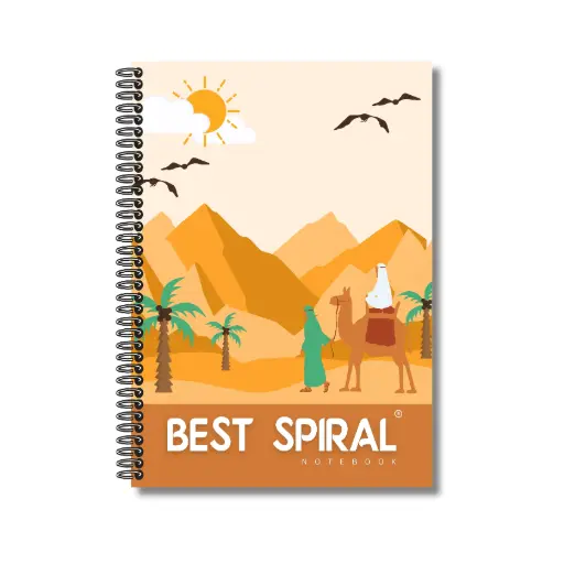 Best Spiral Notebook - Pack of 1 | Single Line | 500 Pages | A4-29.7cm x 21.0cm